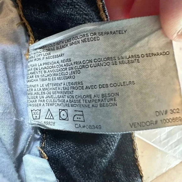 Grane Jeans Juniors Size 7 Regular Waist Boot Cut 5 Pocket Dark Blue Wash EUC - Picture 13 of 13